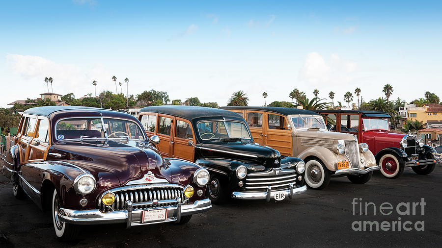 My Woodie Friends Photograph by David Levin