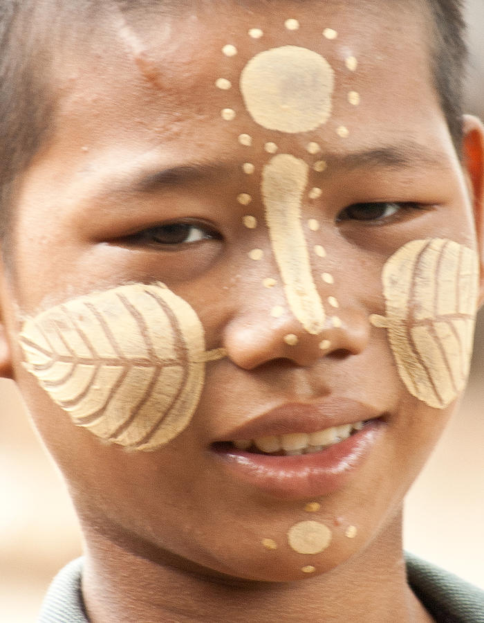 Myanmar Boy Photograph by Matthew Bamberg