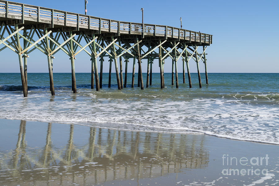 Myrtle Beach Pier Photograph by MM Anderson