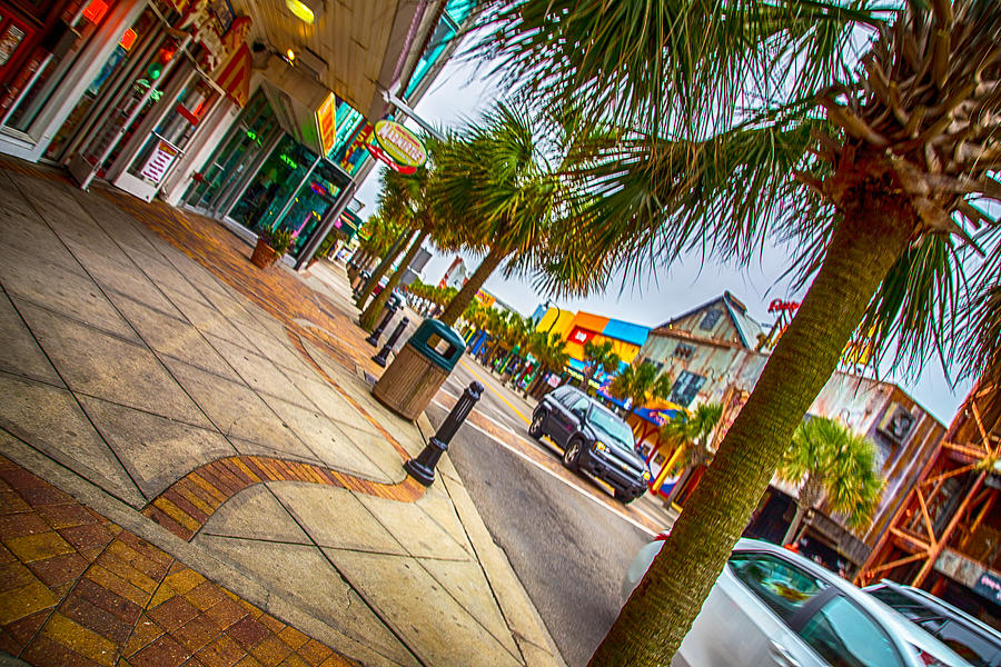 Myrtle Beach Shopping Photograph by Karol Livote