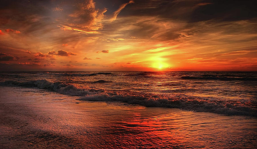 Myrtle Beach South Carolina Sunrise Photograph by Movie Poster Prints