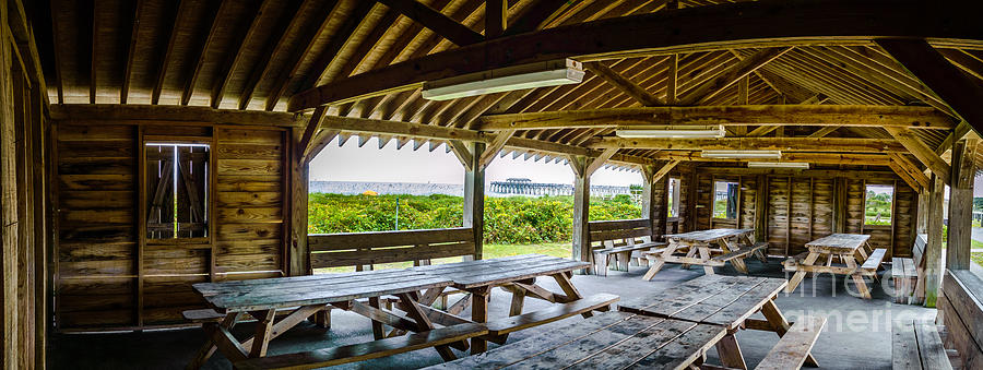 Myrtle Beach State Park Picnic Shelter Photograph by David Smith