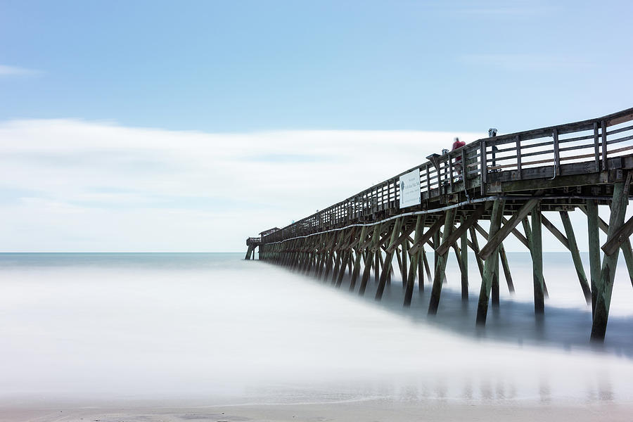 Pier Photograph - Myrtle Beach State Park Pier by Ivo Kerssemakers