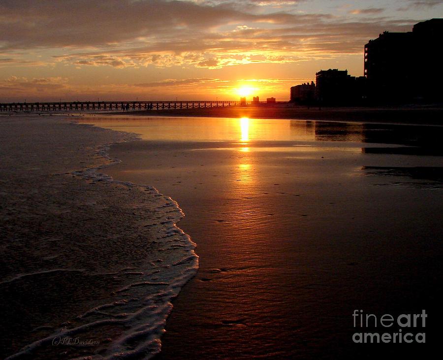 Myrtle Beach Sunset Photograph by Pat Davidson