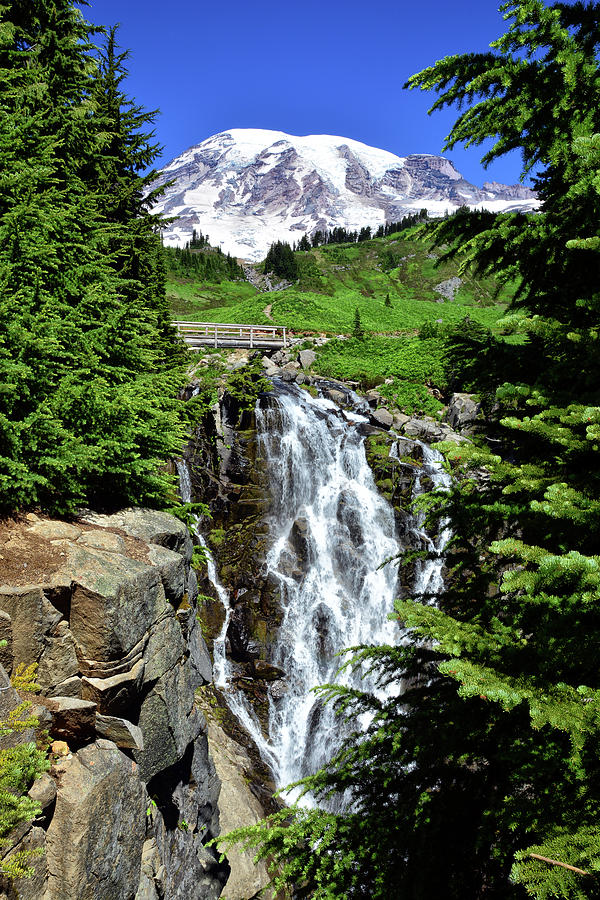 Myrtle Falls Photograph by Richard Hoffkins - Fine Art America