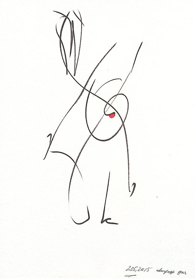 Humanlike Drawing - My-Selfie. Autograph Du Jour. 2 May, 2015. by Tasha Chernyavskaya