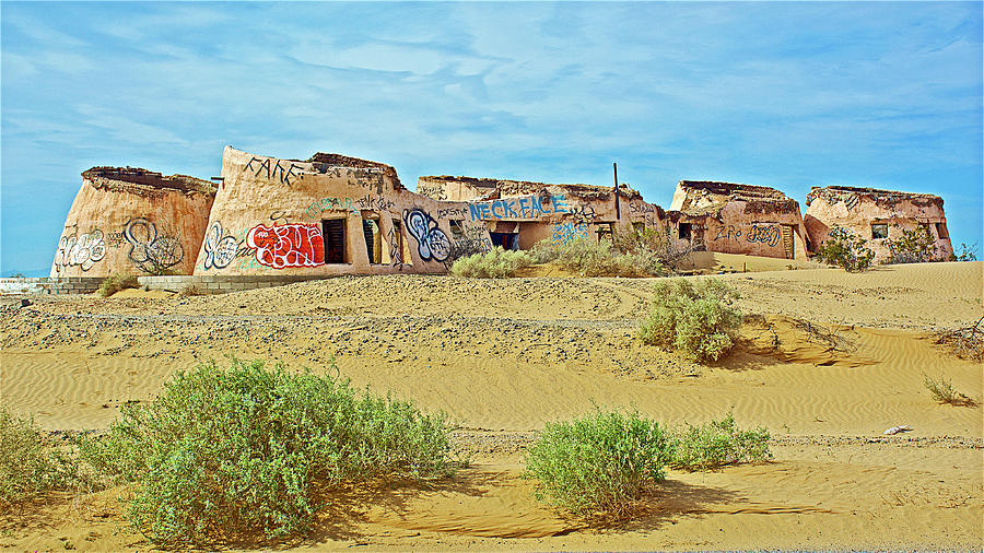Mysterious Abandoned Buildings Between Highway 003 and Sea of Cortez in Sonora-Mexico Photograph by Ruth Hager