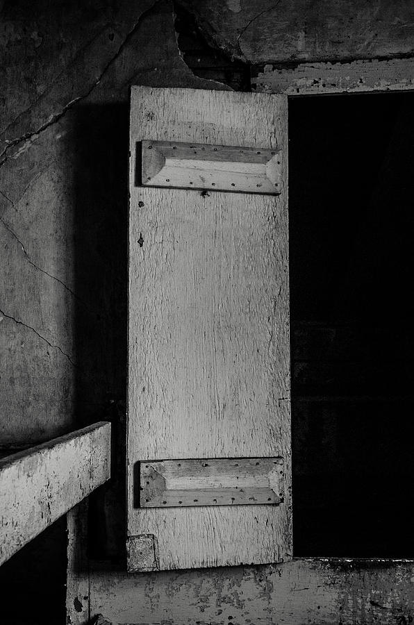 Mysterious Attic Door  Photograph by Off The Beaten Path Photography - Andrew Alexander