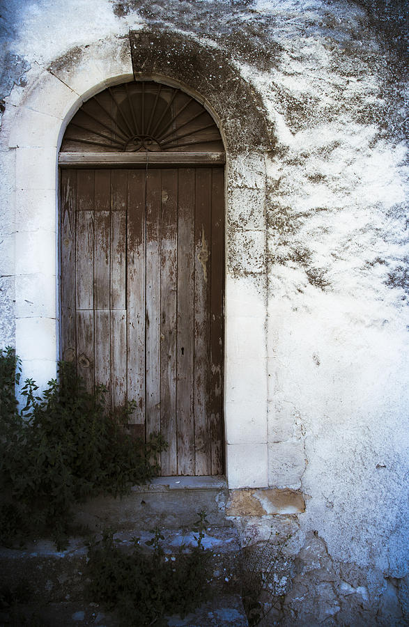 Mysterious Door Photograph by Maria Heyens