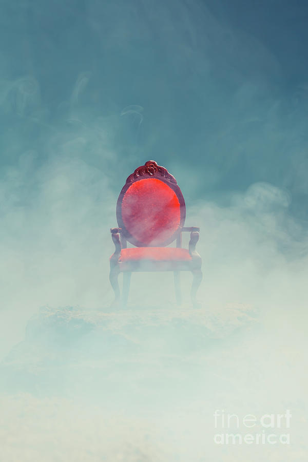 Mysterious Red Chair Photograph by Edward Fielding