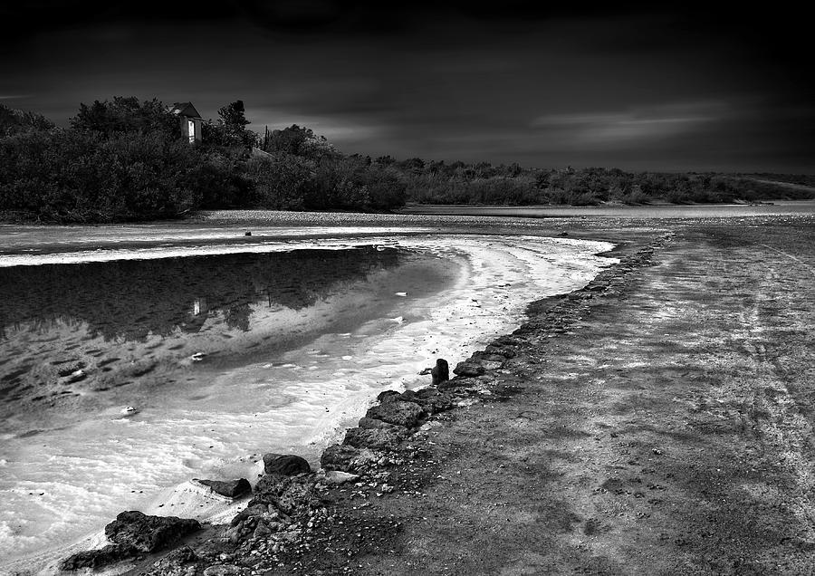 Black And White Photograph - Mysterious Saline ! by Willem