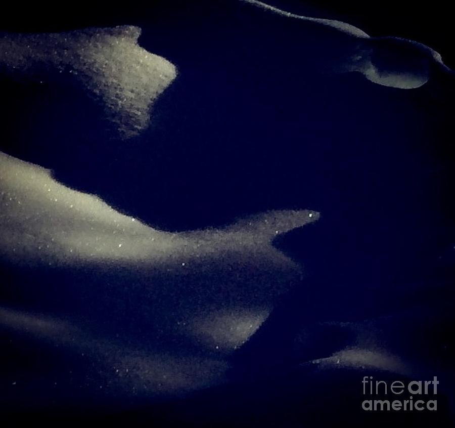 Mysterious Snow Waves Photograph by Jennifer Lake