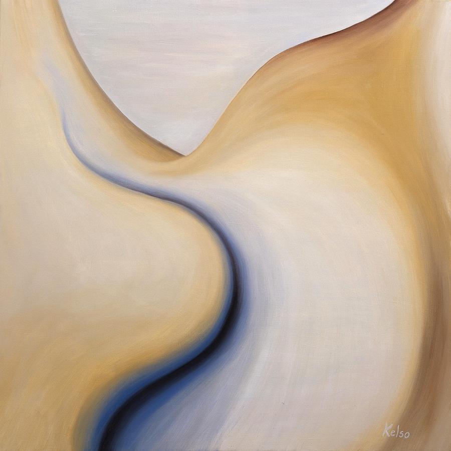 Abstract Painting - Mystery by Bonnie Kelso