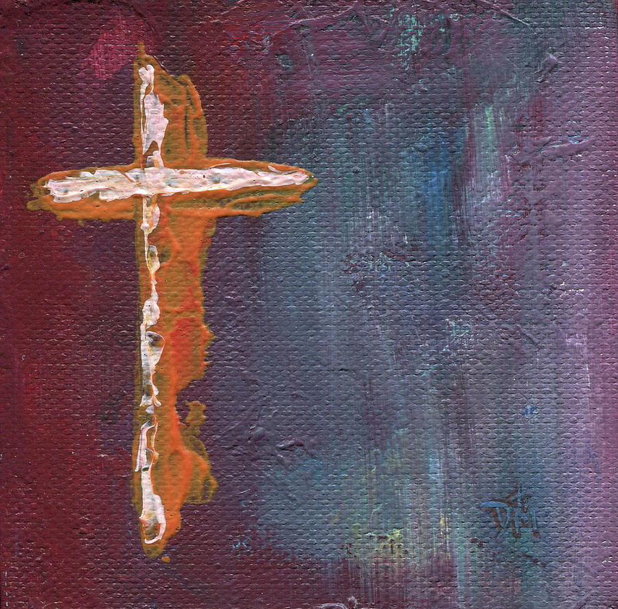 Mystery of the Cross Painting by Danielle Tayabas - Fine Art America