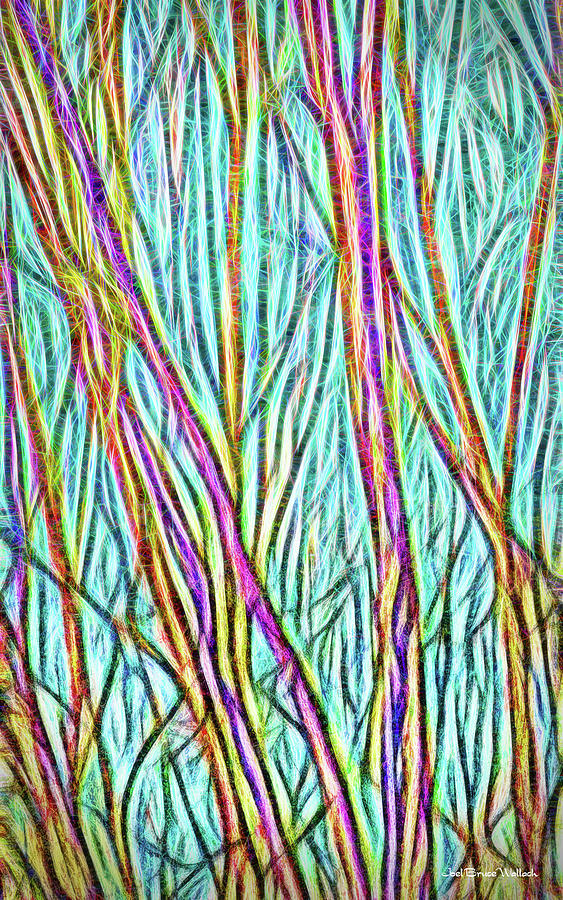 Mystic Branches Digital Art by Joel Bruce Wallach