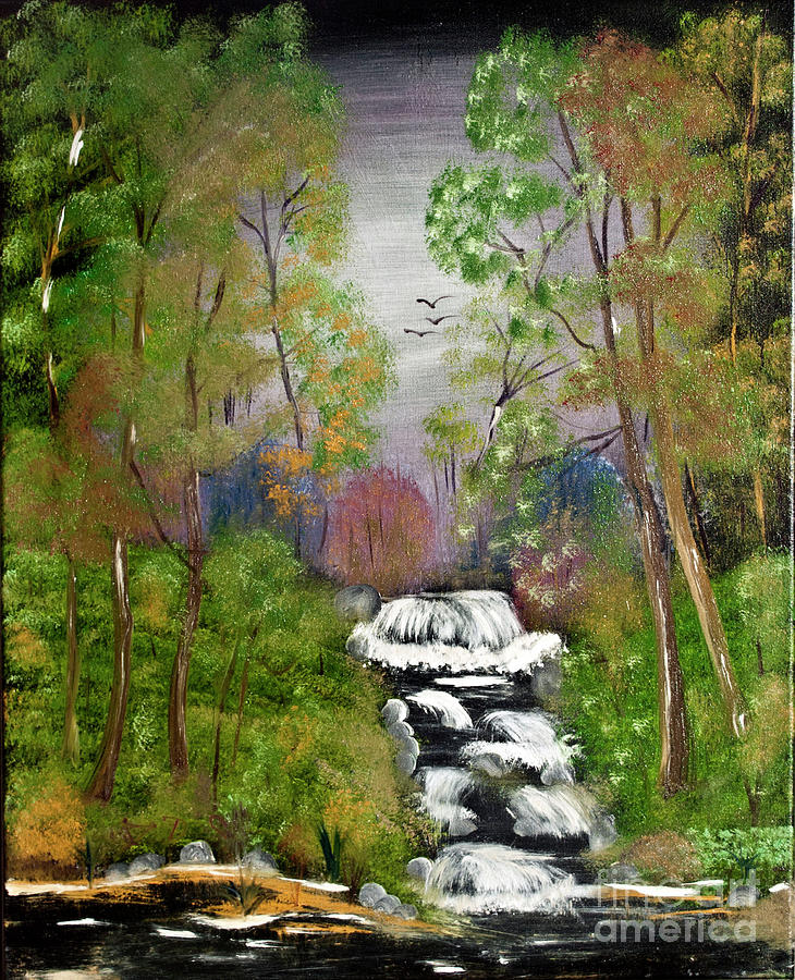 Mystic Fall Painting by Joseph Summa