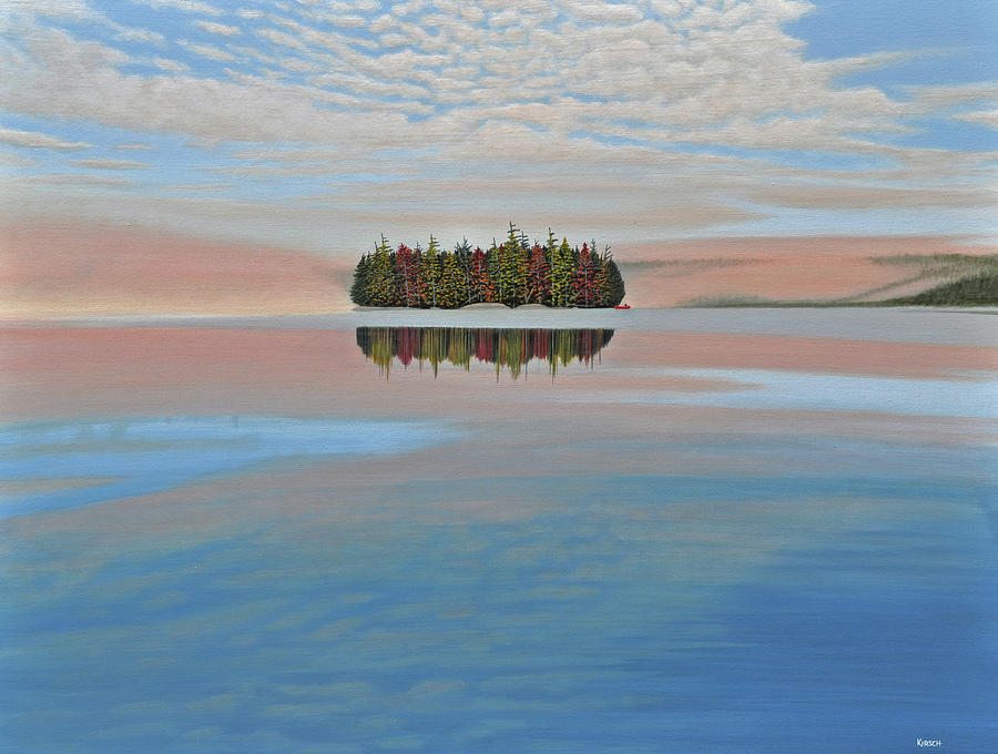 Mystic Island Painting by Kenneth M Kirsch