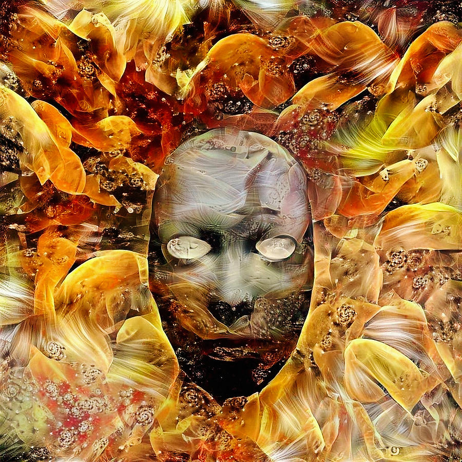 Mystic Mask Digital Art by Bruce Rolff