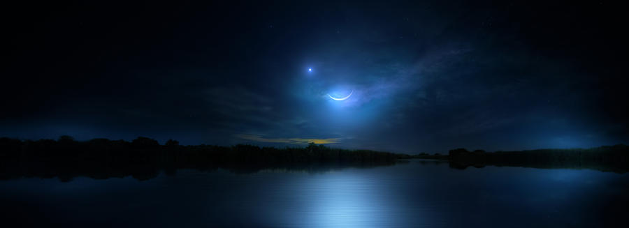 Mystic Moon Photograph by Mark Andrew Thomas