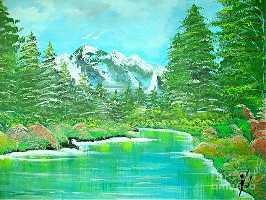 Mystic Mountains Painting