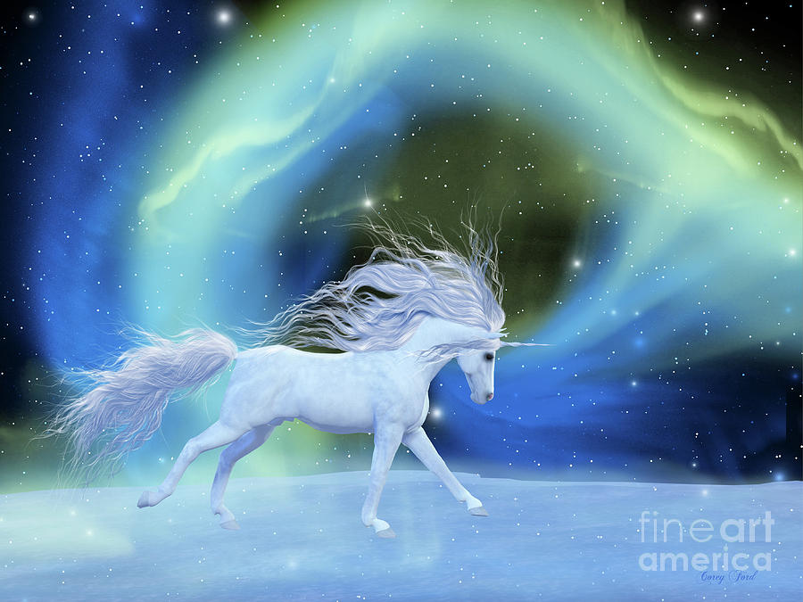 Mystic Unicorn Photograph by Corey Ford