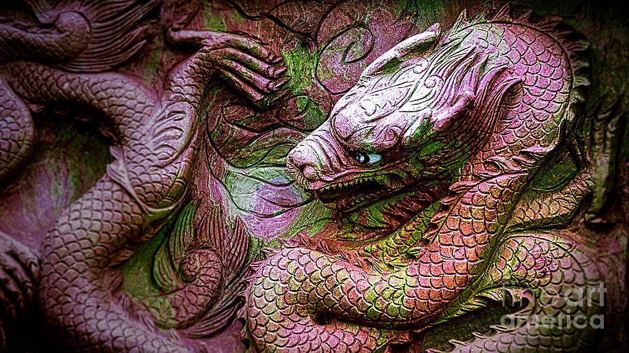Mystical Ancient Dragon of China Digital Art by Ian Gledhill