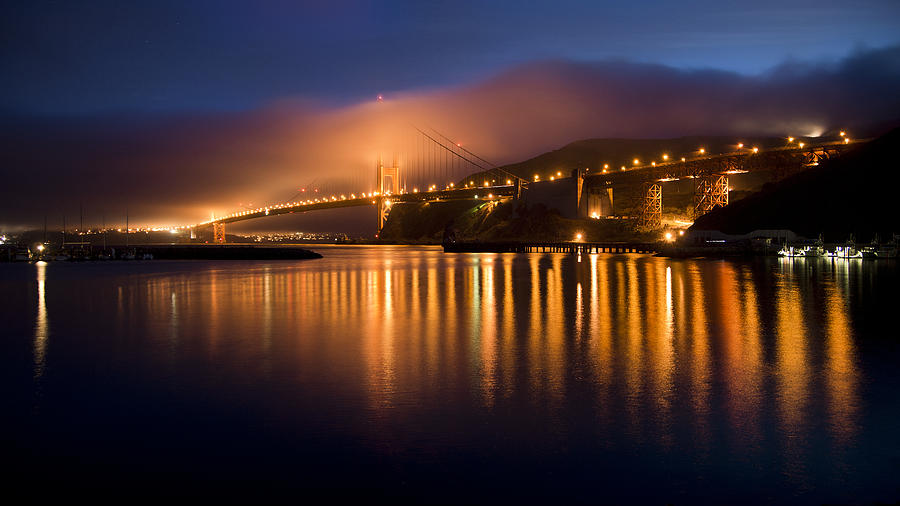 Mystical Golden Gate Bridge Photograph