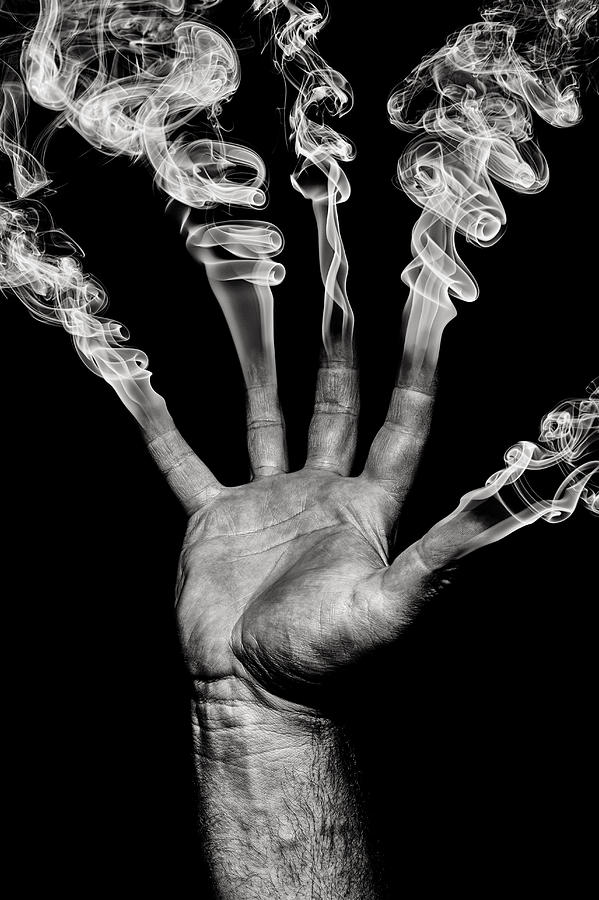 Mystical Hand Photograph by Steve Stephenson