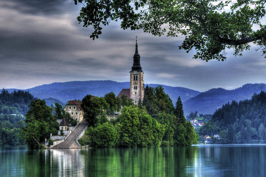 Mystical Lake Bled Photograph by Don Wolf