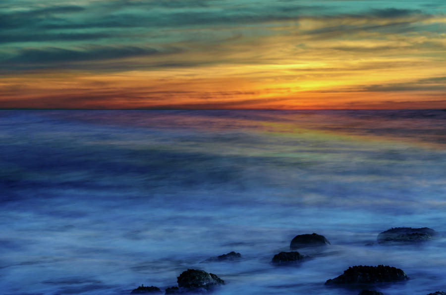 Mystical Malibu Sunset Photograph