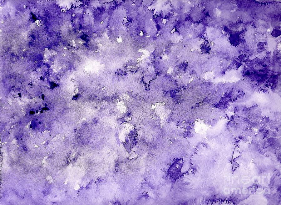 Mystical Purple Haze Painting