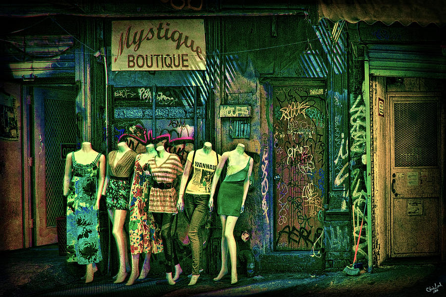 Mystique Boutique Photograph by Chris Lord