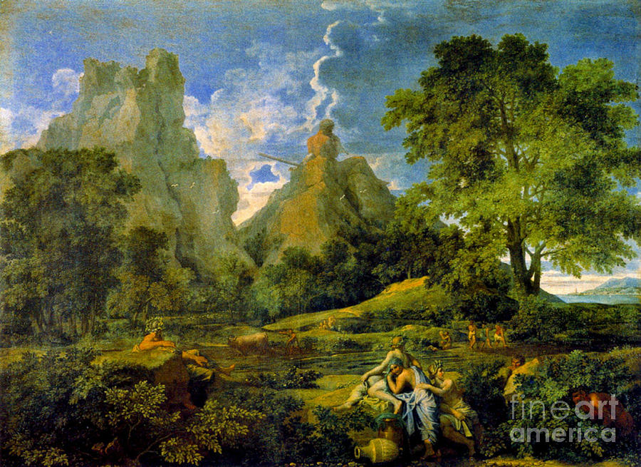 Mythological Landscape 1649 Photograph by Padre Art