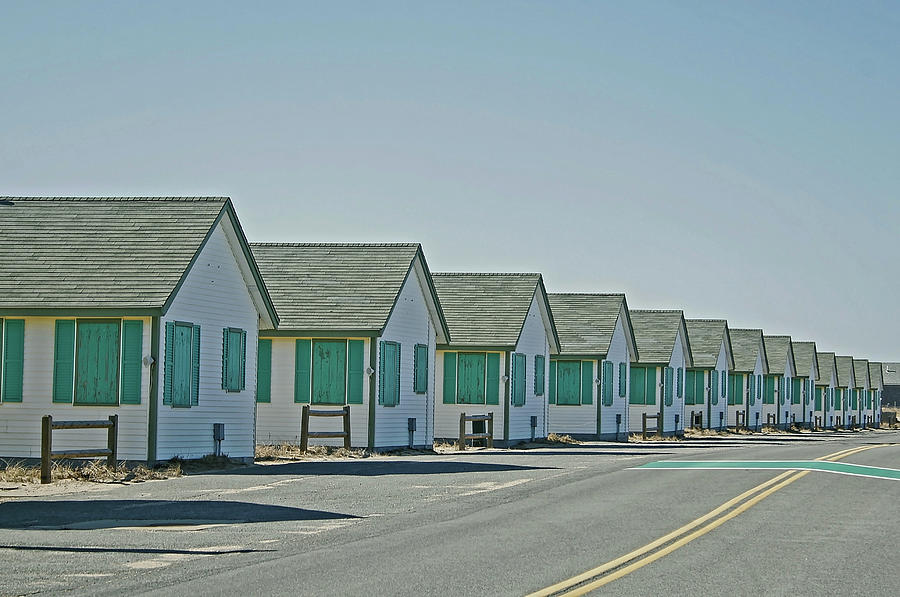 N. Truro Seaside Cottages Photograph by Sharon Mayhak