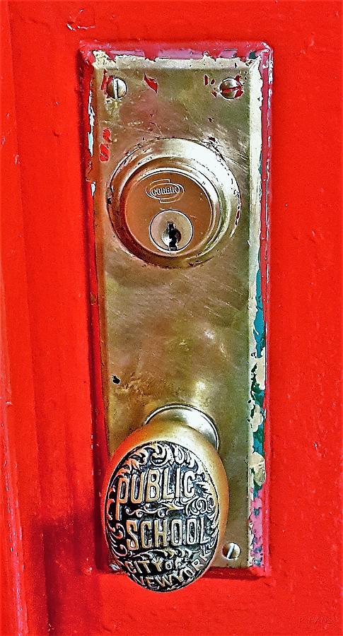 N Y C P S Door Knob 3 Photograph by Rob Hans