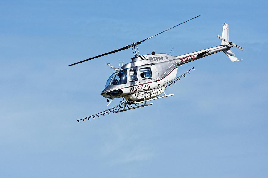 N16726 -- Bell 206B JetRanger III in Templeton, California Photograph by Darin Volpe
