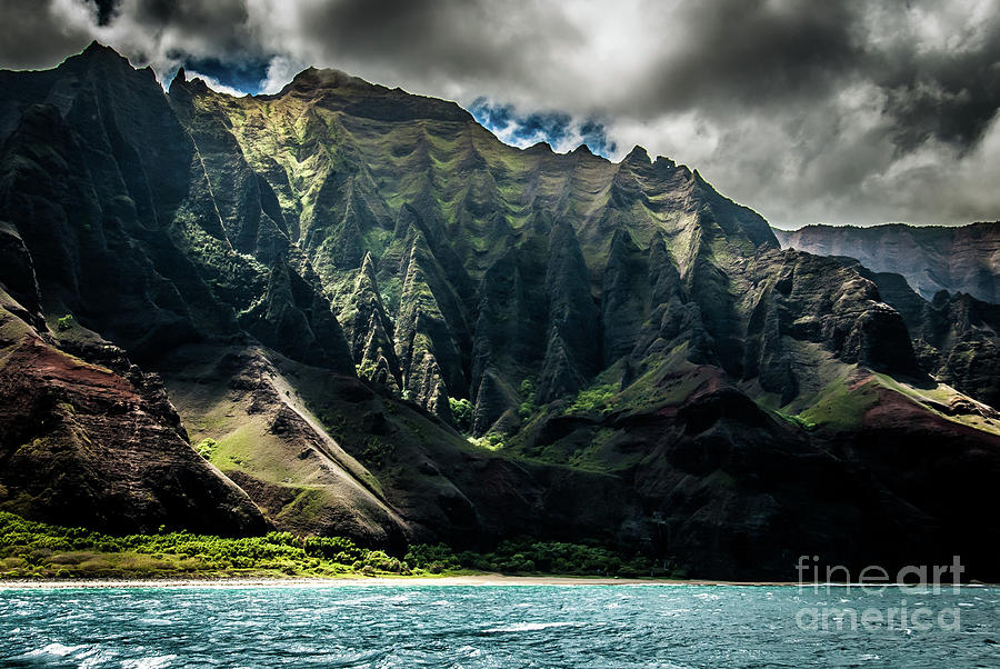 Na Pali Coast Cathedral Peaks #13 Photograph by Blake Webster