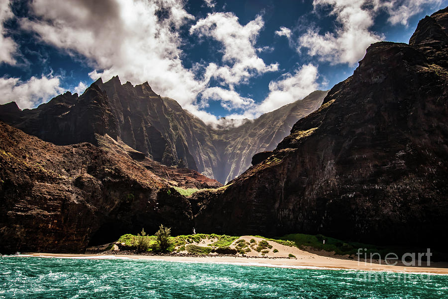 Na Pali Coast Cathedral Peaks #3 Photograph by Blake Webster