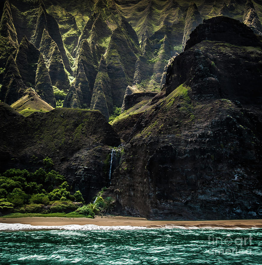 Na Pali Coast Cathedral Peaks #8 Photograph by Blake Webster
