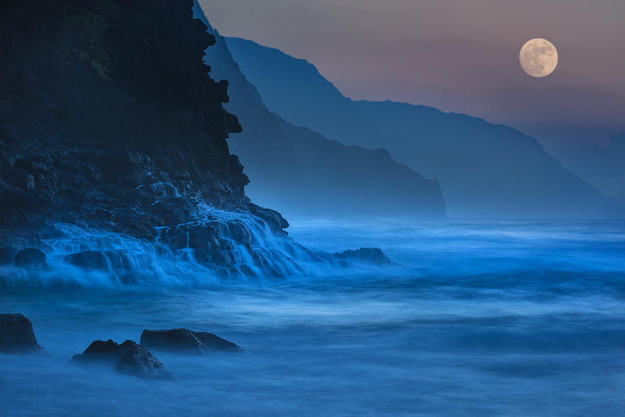 Landscape Photograph - Na Pali Coast by Christian Heeb