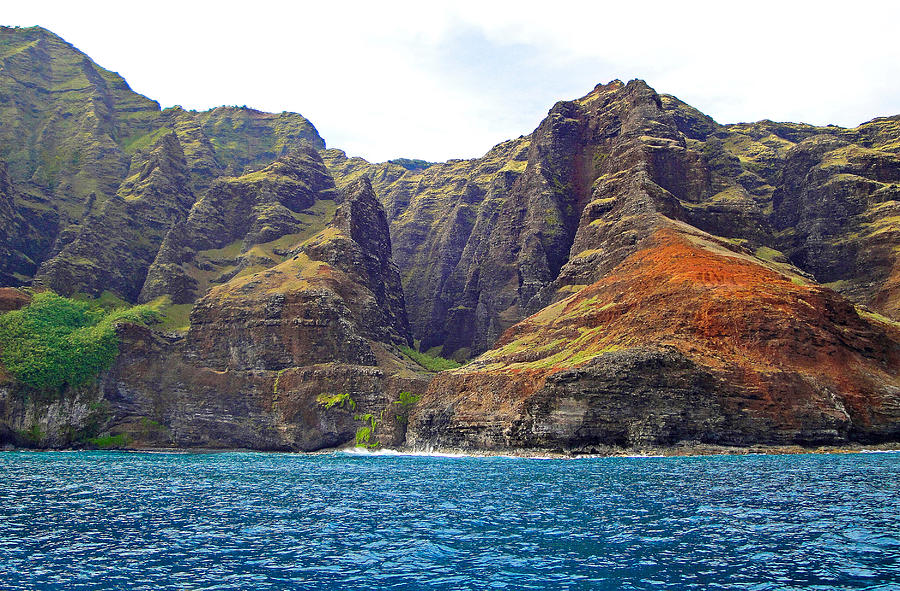 Na Pali Coastal Study 4 Photograph by Robert Meyers-Lussier | Fine Art ...