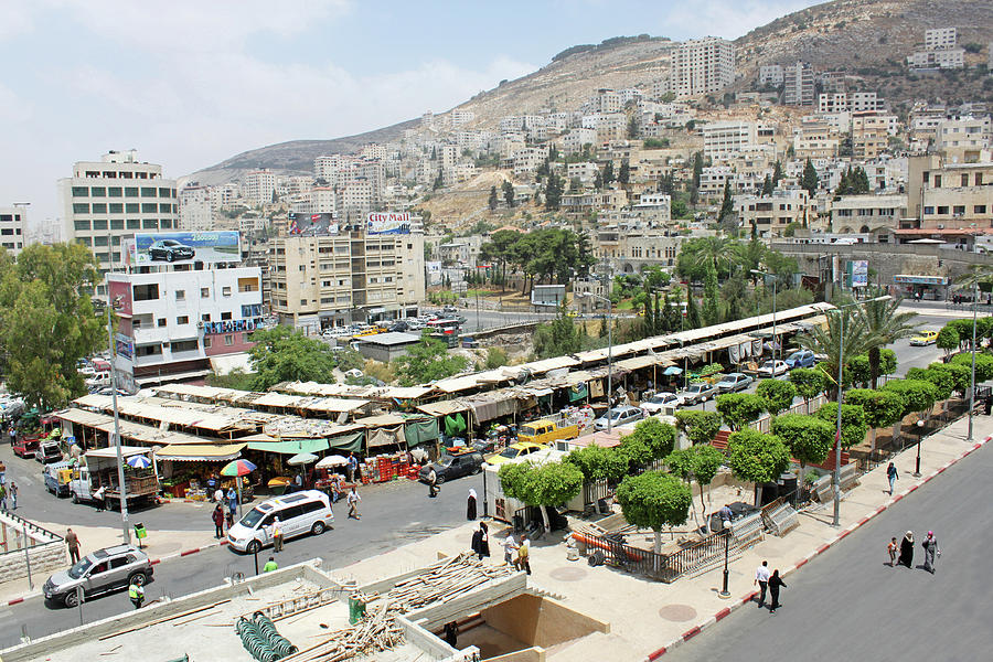 Nablus City Photograph by Munir Alawi