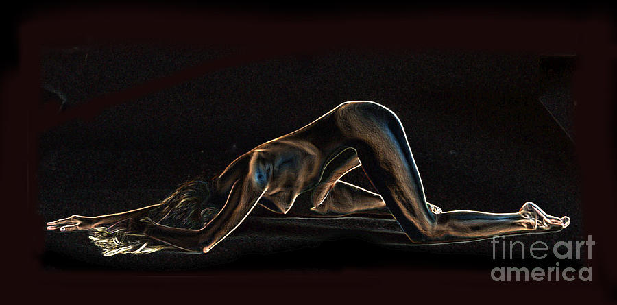 Nude Photograph - Nadia Fine Art Nude Photograph in Color 123.02 by Kendree Miller