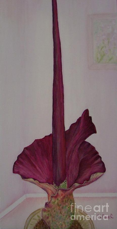 VooDoo Lily - No 2 Painting by Mary Deal