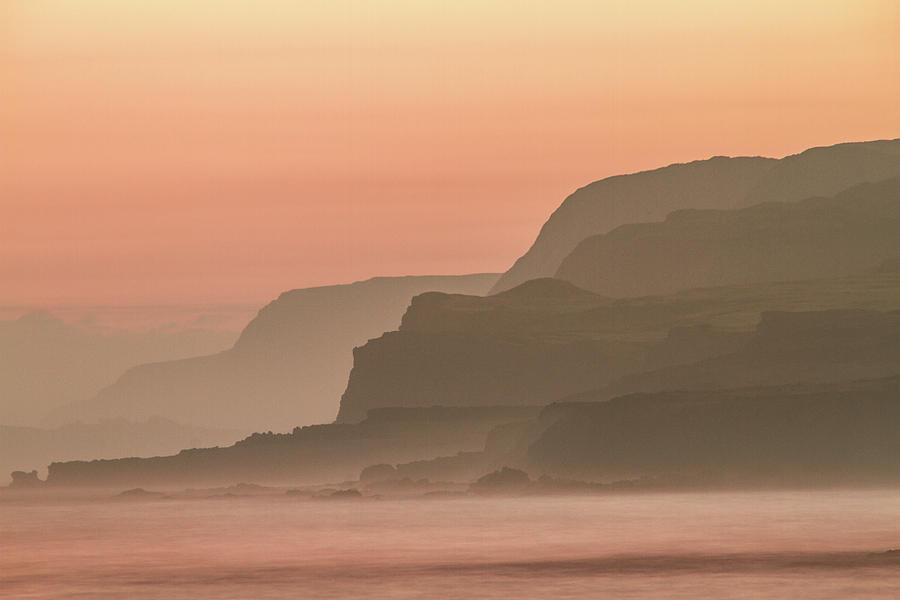 Naiwa Cliffs at sunrise Photograph by Marzena Grabczynska Lorenc