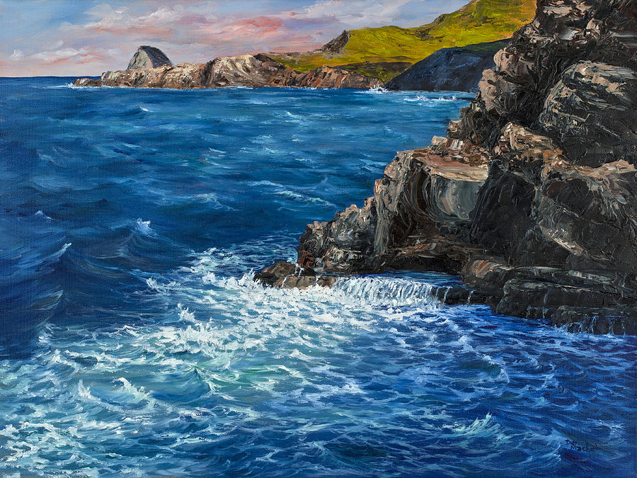 Nakalele Point Maui Painting by Darice Machel McGuire