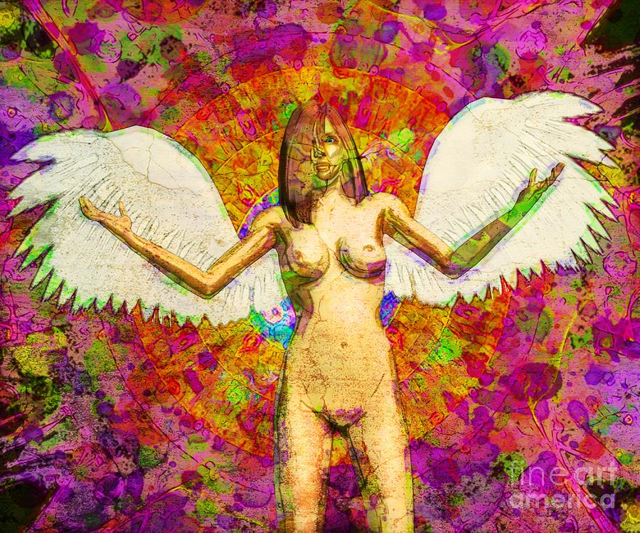 Naked Angels By Mb Digital Art
