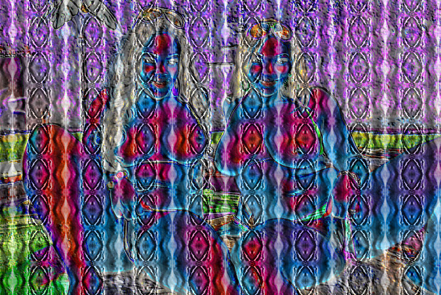 Naked Babes In Patterns Digital Art By Bopxnakedpatterngirls Bopxnakedpatterngirls