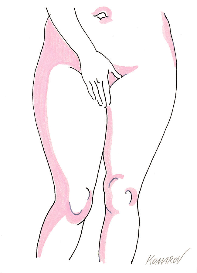 Naked Girl Drawing