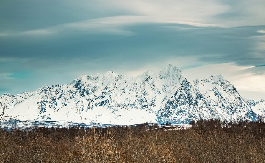 Nakkefjellet Peak Troms Norway Photograph by Adam Rainoff